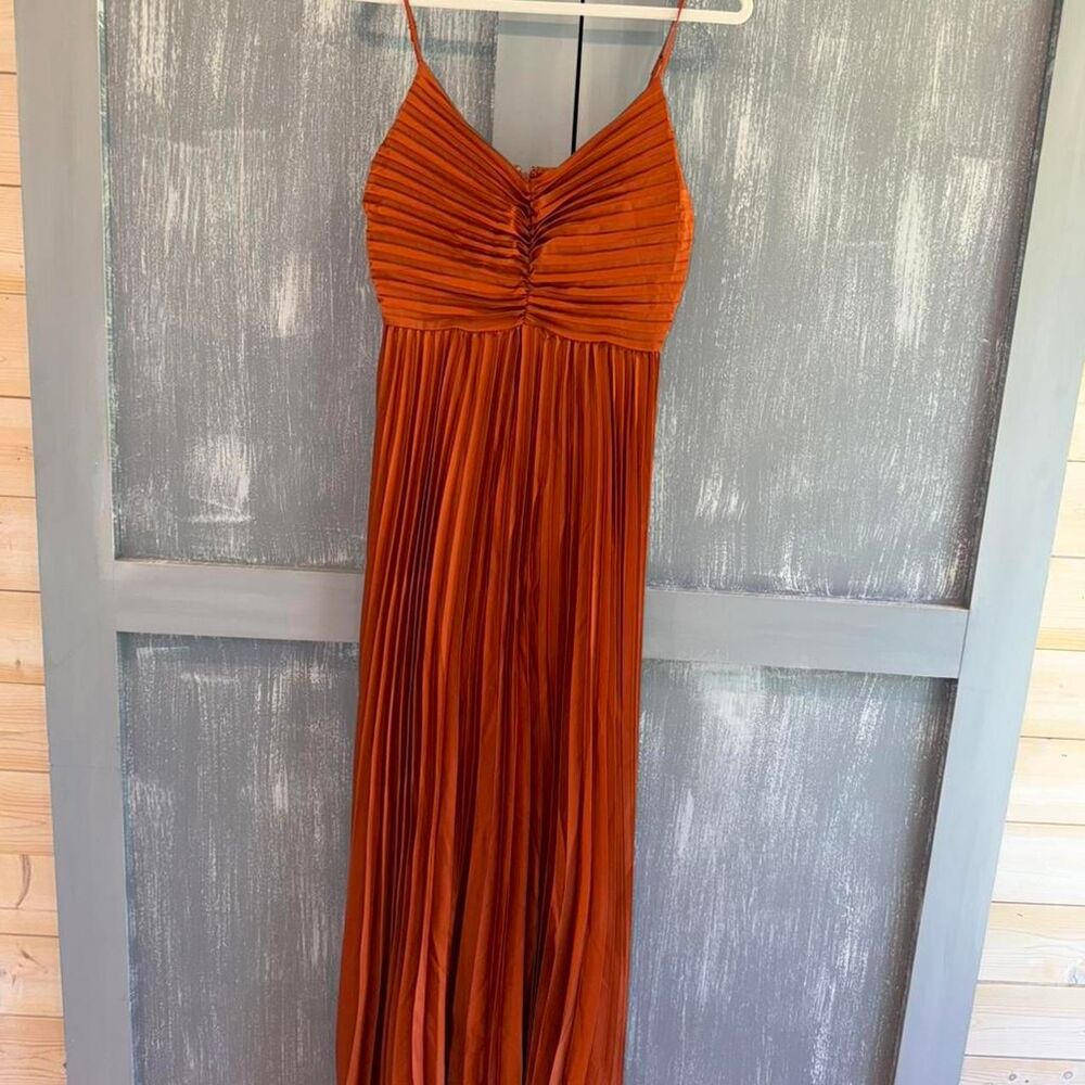 Petal-pup Women's Orange and Red Dress - Picture 4 of 8